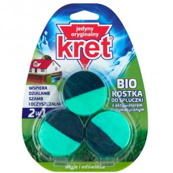 Bloc de Rinçage Écologique KRET BIO (3 x 50 g)