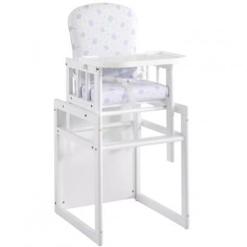 Trona Micuna T-950 Plus Tapizado Oso Corazón Color Blanco/Azul