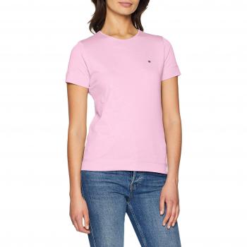 Tommy Hilfiger Tessa C-NK Tee SS T-Shirt, Violet