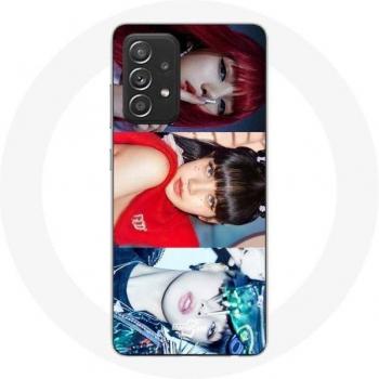 Fodera Samsung Galaxy A52 Blackpink Lisa Teaser How You Like That Lovesick Girls e Ice Cream