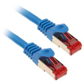InLine 76400B 10 m LAN‑Kabel – Cat 6, 250 MHz, S/FTP (PIMF), PVC, Kupfer, blau