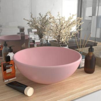 Ceramica Lavandino Rosa Lusso 32,5 × 14 cm