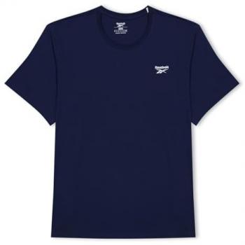 Reebok Dunkles Blau Identity‑Logo T-Shirt – 100059647, Regular Fit