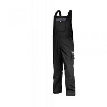 Dassy Unisex-Erwachsener Pantaloni Hose, Schwarz-Grün, 48