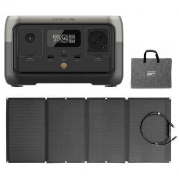 EcoFlow River 2 Powerbank mit 160W Solarpanel