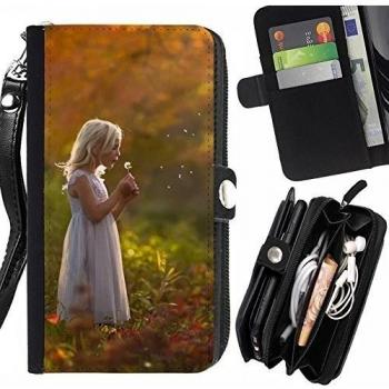 Funda de piel con ranuras para tarjetas para Sony Xperia Z3 Plus / Z3+