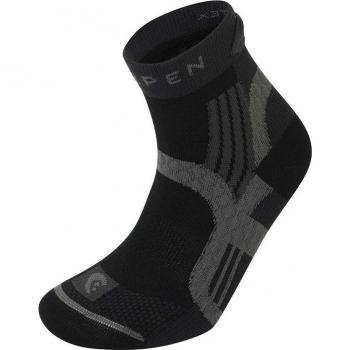Calcetines Lorpen T3 Trail Running Eco-Friendly para Mujer, Color Negro