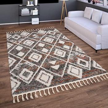 Tapis Chambre Adulte Shaggy 120x160 cm