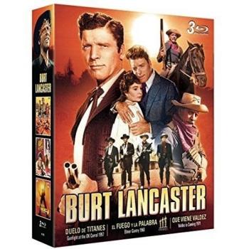 Burt Lancaster 3 BDs (Que Viene Valdez + El Fuego y la Palabra + Duelo de Titanes) [Blu-ray]