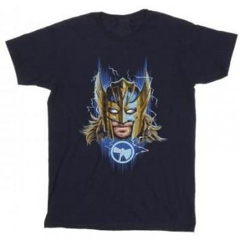 T-shirt Marvel per ragazze con maschera di Thor