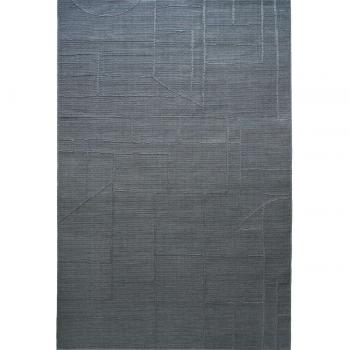 Tapis Rectangulaire Jute Gris 120x160