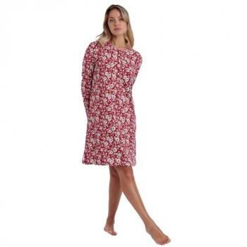 Abito Da Notte Lungo Donna Rosso Invernale