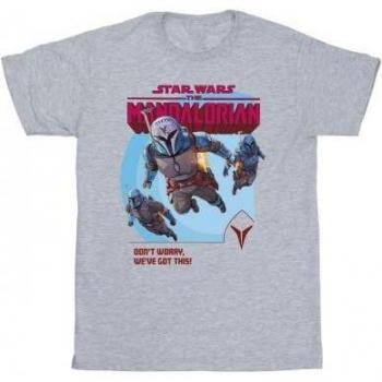T-shirt a maniche lunghe The Mandalorian We’ve Got This – Disney