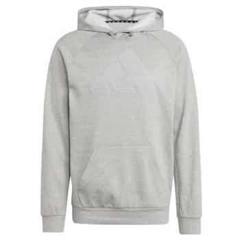 Sudadera Adidas con Capucha Gris para Hombre