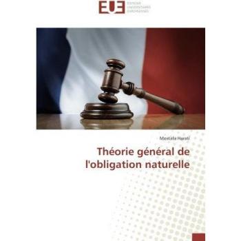 Théorie général de l'obligation naturelle