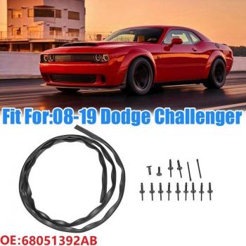 Capot de pare-choc avant avec rivets pour Dodge Challenger