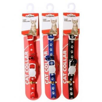 Collare per Gatti Riflettente con Campanella