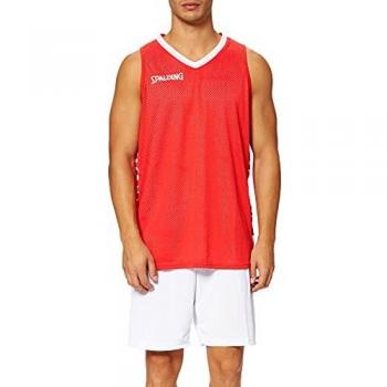 Spalding Essential Kinder Wendeshirt, rot/weiß, 164