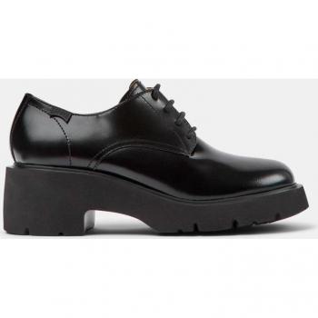 Camper Mocasines Cordon Negro Mujer