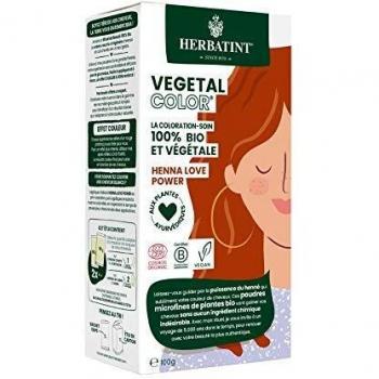 Henna Love Power Coloration cheveux 100% végétale et bio 100 g