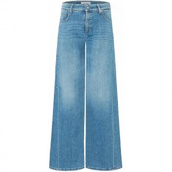 Cambio Jeans Bleu Évasé PALAZZO Taille 42/L34