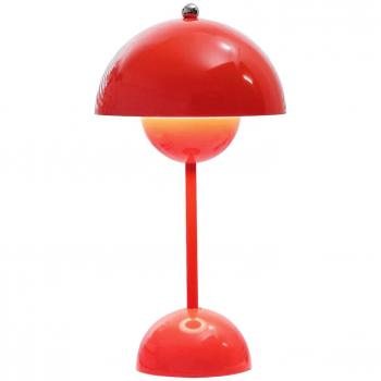 Bougie Luminaire Kakanwo Fleur Rouge Scandinave