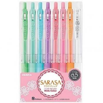 SarasClip 0.5 Milk 8‑Color Set – JJ15‑8C‑MK