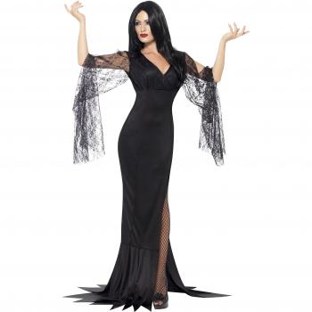 Dark Lady Schwarze Witwe Faschingskostüm – S 36/38