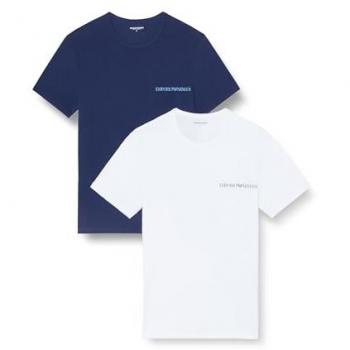 Set di Due T-Shirt Emporio Armani Crew