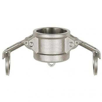 Riegler Kamlok-Verschlusskappe, DC, für Stecker-Ø 76,5 mm, 1.4401