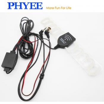 Active RF Antenna for Cars with DC3.5 Connector and 3 Meter Cable