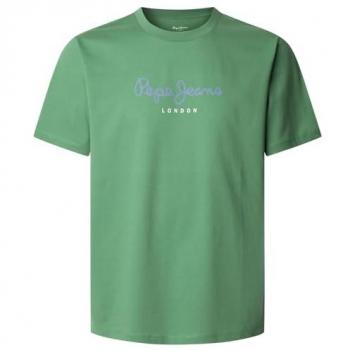 T‑shirt vert pour homme – Pepe Jeans 508208 – XL – Casual
