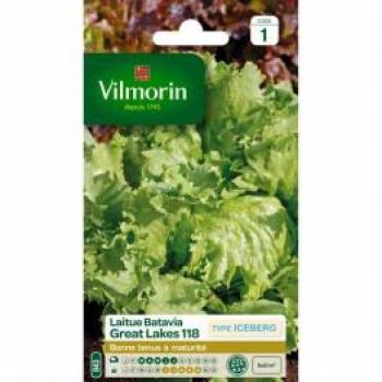 VILMORIN Laitue Batavia Iceberg Great Lakes 118