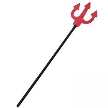 Tridente Rojo y Negro EVA 58 cm