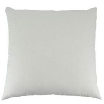 Oreiller « Or» Daisy, remplissage plumette & duvet, 65 cm carré, blanc