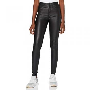 Pantaloni Noisy May Callie Skinny Nero High Waist XL