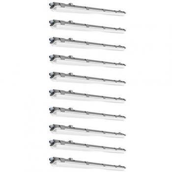 V-TAC Feuchtraumlampe 10er Set 127,5 cm