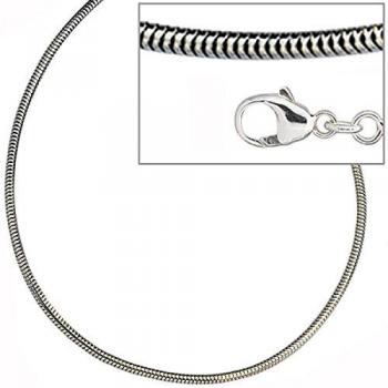 Jobo Damen Schlangenkette 925 Silber 1,6 mm 70 cm