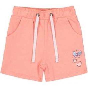 Salt and Pepper Shorts in Orange mit Schmetterlingen