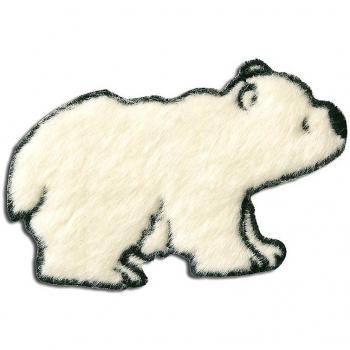 Patch en peluche ours polaire