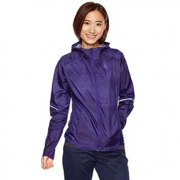 Salomon Veste coupe-vent Femme AGILE Polyester Violet/Bleu Marine