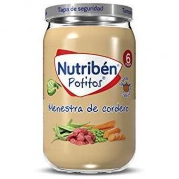 Nutribén Menestra traditioneller Lammeintopf 235 g – Aromatischer Lamm-Eintopf