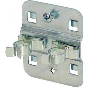 Portautensili Clip 16 mm – Supporto per Parete Forata