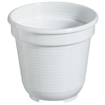 Standard-Topf 10 cm – weiß, langlebig