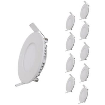Downlight LED Compact Rond 12W – Série 10 – Blanc – SILUMEN