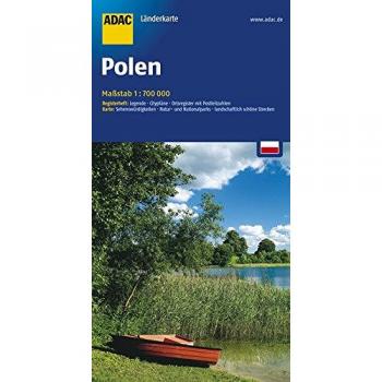 ADAC Kartografie Adac Karte, Polen (1 : 700.000)