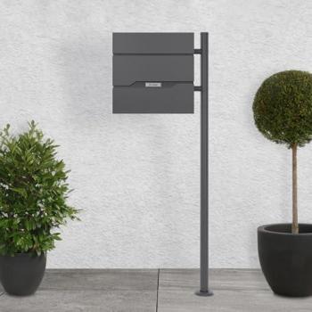 Cassetta Postale in Acciaio Verniciato a Polvere con Supporto ML-Design