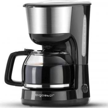 Macchina per Caffè Aigostar Nero 10 Tazze – Filtrante 1000W