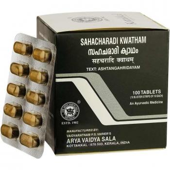 Ayurvedic Sahacharadi Kwatham 100 Tablet Pack – Kottakkal Health Essentials