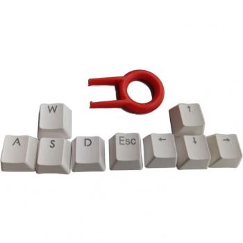 WASD/ESC/Directional PBT Backlit Keycaps Set for MX Switches with Keycap Puller Q1JC